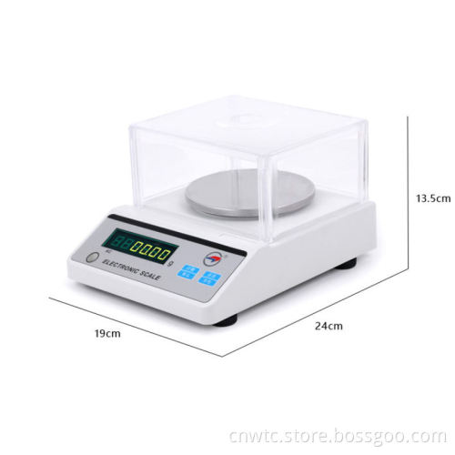 High-Precision Laboratory Scale: 0.1g to 0.01g Electronic Weighing Balance for Accurate Gram Measurement